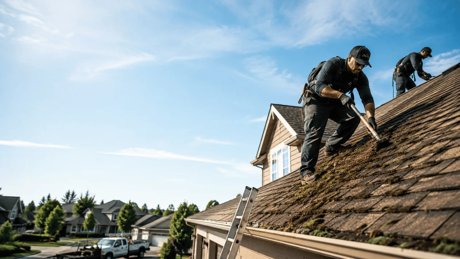 Roof Moss Removal in Morton, PA near me